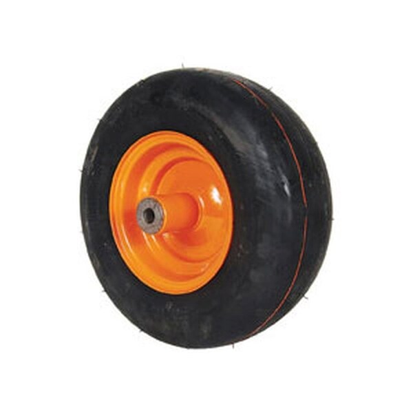 Aftermarket Orange Painted Caster Wheel Assembly 4 Ply for Scag & Tiger Fits Cub 81551 9605 B1WL55 - main